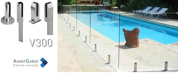 barrière piscine verre, une clôture totalement transparente